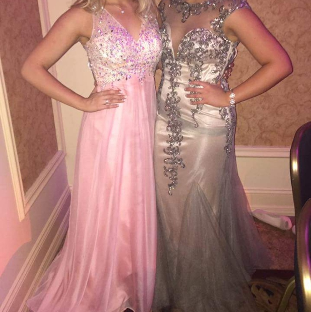 Peach GIGI Prom Dress